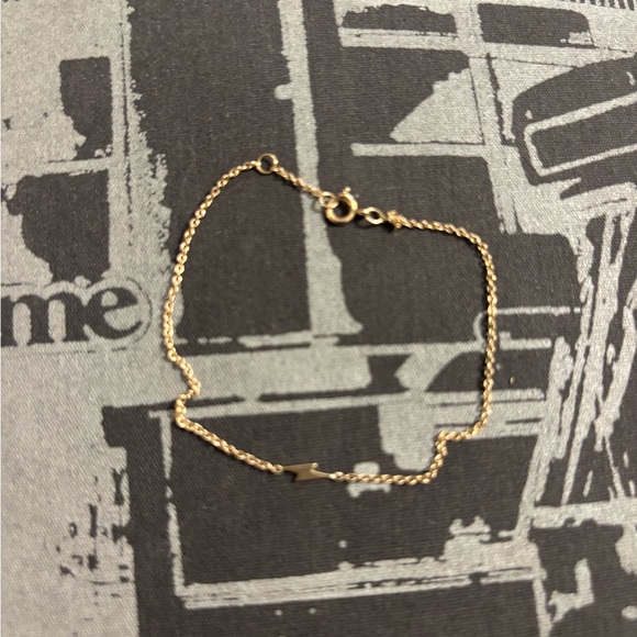 Bluboho yellow Gold everyday lightning Chain Bracelet - Picture 3 of 4